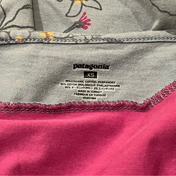 Patagonia Grey and Purple Floral Margot Sleeveless Dress - Women’s Size XS - Picture 3 of 5